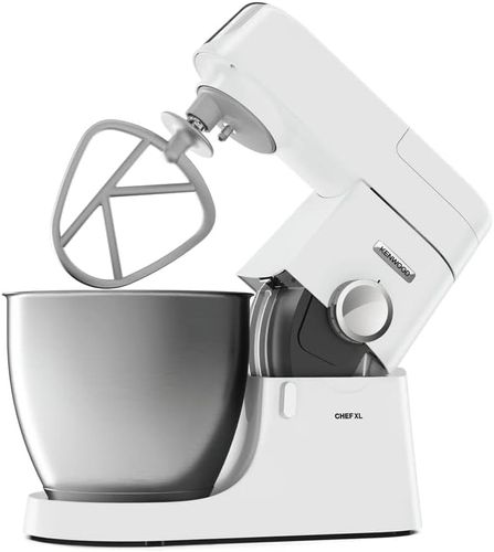 מיקסר קנווד Kenwood Chef XL KVL4101W לבן עם קערת נירוסטה גדולה.
