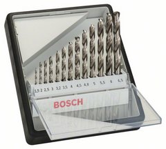 סט מקדחים מושחזים למתכת 13 חלקים BOSCH