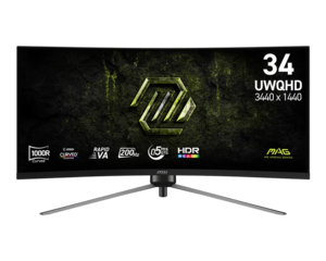 מסך מחשב מסך MSI MAG 345CQRF E20 