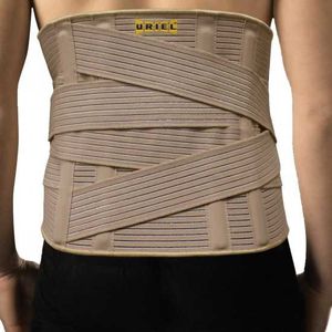 חגורת גב LUMBO SACRAL BELT אוורירית עם סגירה כפולה לתמיכה נוספת | מידה M |