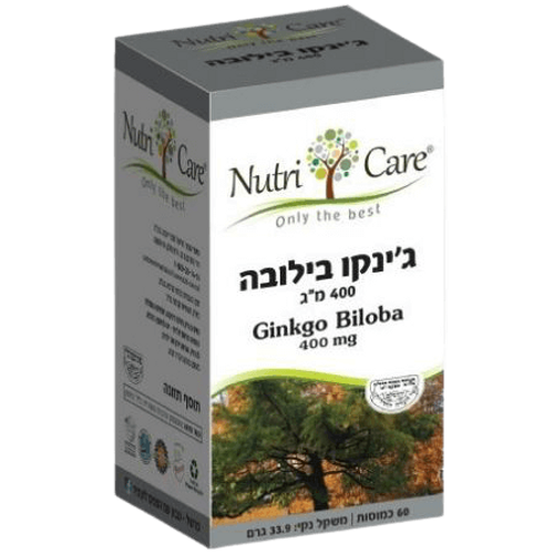 גינקו בילובה | 400 מ