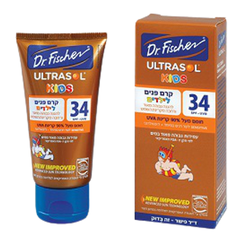 טבע זול | אולטרסול קידס SPF34 - קרם הגנה לילדים - 75 מ