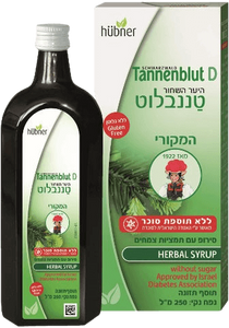 טננבלוט | סירופ עם תמציות צמחים | ללא תוספת סוכר | מכיל 250 מ"ל | 