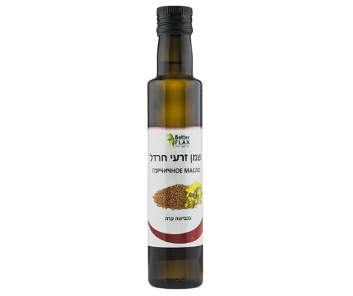 טבע זול | שמן זרעי חרדל בטר פלקס - 250 מ