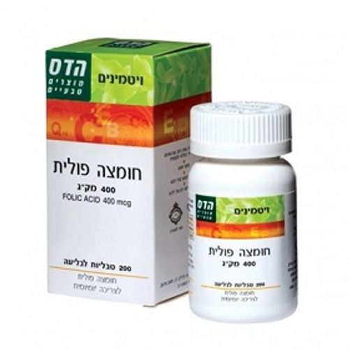 חומצה פולית 400 מק