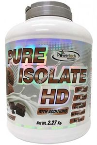 אבקת חלבון פאוורטק בטעם שוקולד | Pure Isolate HD אייזולט טהור | מכיל 1.8 ק"ג |