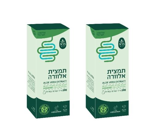 תמצית אלוורה | תוספת תמציות צמחים | מכיל 500 מ