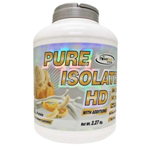 אבקת חלבון פאוורטק בטעם שוקולד אגוזים | Pure Isolate HD אייזולט טהור | מכיל 1.8 ק"ג |