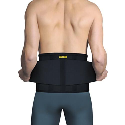 חגורת גב  אמריקאית ITEM 078 עם סגירה כפולה לתמיכה נוספת | מידה M | אוריאל