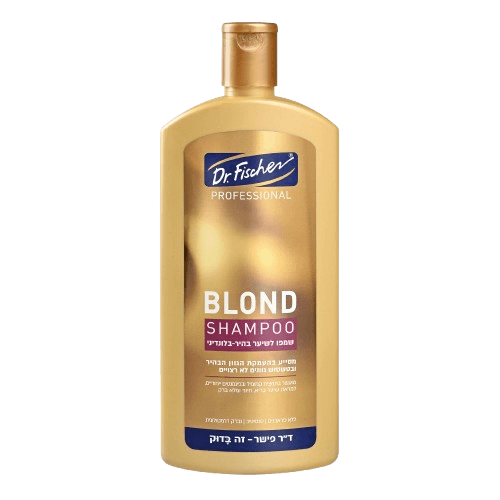 דוקטור פישר | BLOND | שמפו לשיער בהיר בלונדיני | 400מ