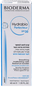 קרם לחות לשיפור ואחידות מראה העור SPF 30 | לעור יבש מאד ורגיש | מכיל 40 מ"ל | Hydrabio  