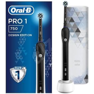 אורל בי פרו | Oral-B Pro 750 | שחור + נרתיק לנסיעות