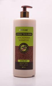 פרוהייר+ | שמפו טיפולי מקדמיה |מכיל 1 ליטר | PROHAIR+