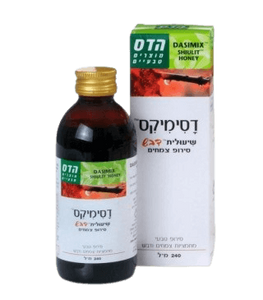 דסימיקס | סירופ צמחים | עם דבש | כשר | מכיל 240 מ"ל | 
