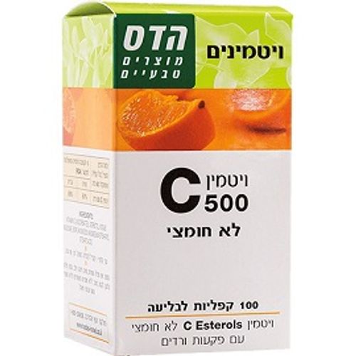 טבע זול | ויטמין סי 500 לא חומצי - 100 טבליות