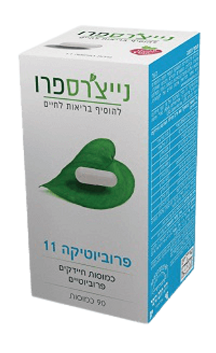 טבע זול | פרוביוטיקה 11 נייצ'רס פרו - 90 כמוסות