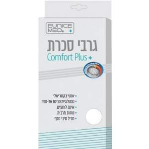גרבי סכרת | קומפורט פלוס | מידה S | צבע שחור
