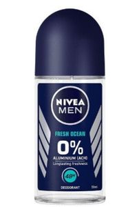 דאודורנט | רול און | לגבר | NIVEA | ניוואה | 50מ"ל | 48 שעות של רעננות מתמשכת