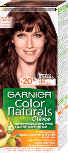 ערכה צבע לשיער גוון 5.52 (חום מהגוני) - גרנייה GARNIER גרנייה | Garnier