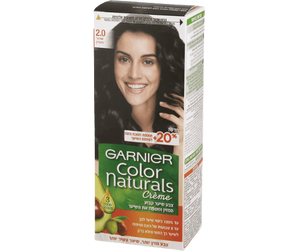 ערכה | צבע לשיער | גוון 2.0 שחור מעודן | גרנייה | GARNIER