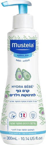קרם גוף לתינוקות וילדים | 300מ''ל | מוסטלה