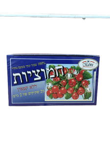 תה חמוציות | ללא קפאין | 25 שקיקי תה | מלווה