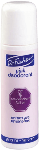 דוקטור פישר | 100גרם | פינק דאודורנט | רול און | Pink Deodorant