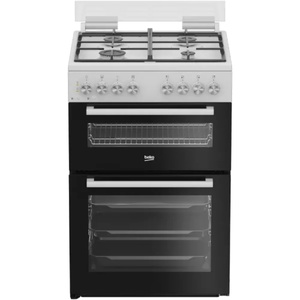 תנור משולב דו תאי דגם KFDM62128BW בקו Beko לבן רוחב 60 ס"מ