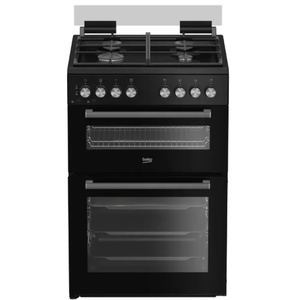 תנור משולב דו תאי דגם KFDM62129BB  בקו Beko שחור רוחב 60 ס"מ