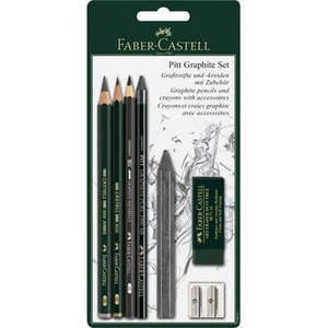 סט Pitt Graphite 7 FABER CASTELL