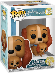 בובת פופ היפהפייה והיחפן ליידי עם גור | Funko Pop! Lady and the Tramp Lady with puppy 1553