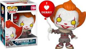 בובת פופ זה פניווייז עם בלון | Funko Pop! IT Pennywise with balloon 780