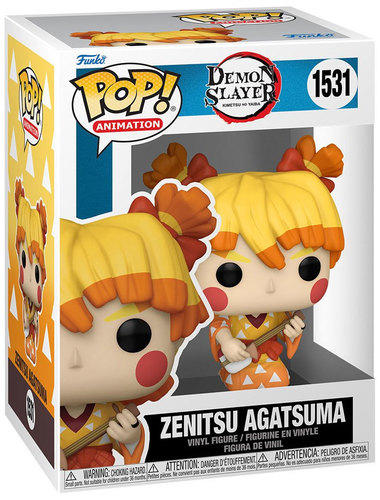 בובת פופ דימון סלייר זניצו אגאטסומה| Funko Pop! Demon Slayer Zenitsu Agatsuma 1531