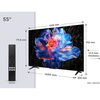 טלוויזיה חכמה 55" TCL Direct LED 4K טי.סי.אל 55V6C