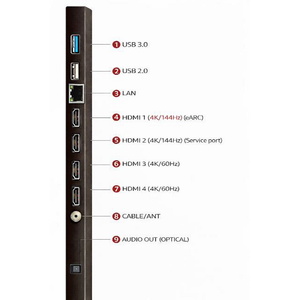טלוויזיה חכמה 98" TCL 4K QLED טי.סי.אל 98T8C