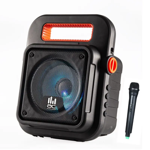 בידורית קריוקי ניידת 6″ עם מיקרופון אלחוטיAcoustic Concept AC Mini6