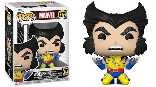 בובת פופ מרוול 50 שנה וולברין (פטאל אטרקשנס) | Funko Pop! Marvel 50th Wolverine (Fatal Attractions) 1372