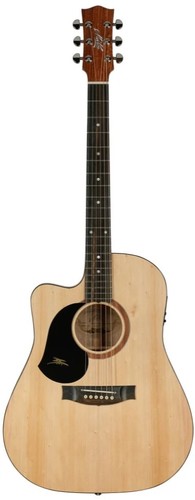 maton srs60c left handed amplified acoustic guitar