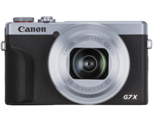 מצלמה קומפקטית בעברית צבע שחור כסוף Canon Powershot G7 X Mark III
