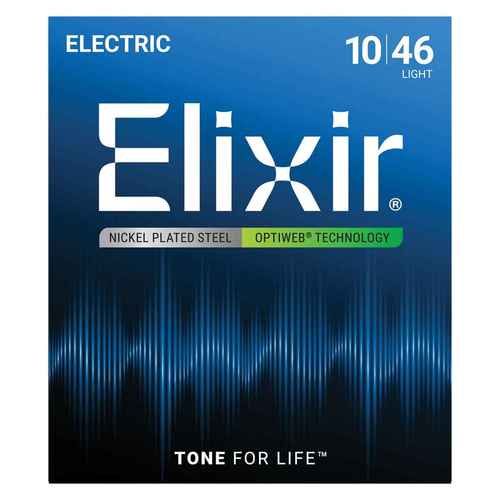 סט מיתרים לחשמלית ELIXIR OPTIWEB 19052 10-46