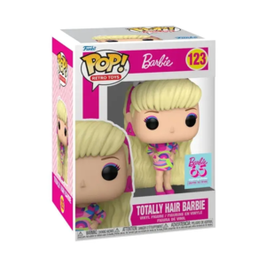 בובת פופ בארבי טוטאלי הייר בארבי 65 שנה | Funko Pop! Barbie Totally Hair Barbie 65th 123