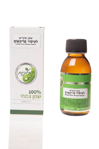 שמן שקדים לעיסוי פרינאום המילניום | מכיל 100 מ