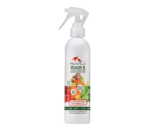 	Wash It - נוזל טבעי מיוחד לשטיפת פירות, ירקות וקטניות 250 מ