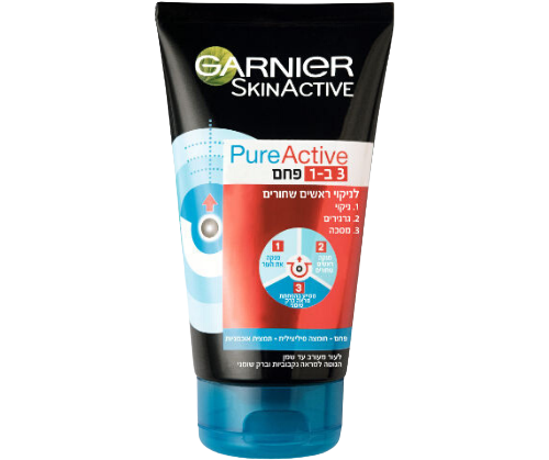 PURE ACTIVE 3 ב-1 פחם - 150 מ