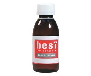 אלכוהול 70% לחיטוי - 100מ"ל - Best חורי