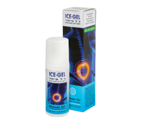 ג'ל לעיסוי לשרירים ומרפקים - רולאון - ICE -GEL - 100 מ
