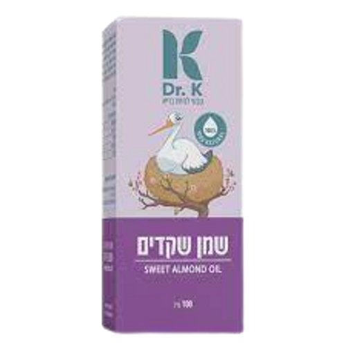שמן שקדים | 100% צמחי | מכיל 100 מ