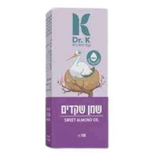 שמן שקדים | 100% צמחי | מכיל 100 מ"ל | 