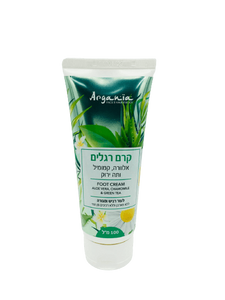 קרם רגליים | אלוורה | קמומיל ותה ירוק | 100 מל |