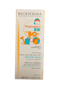 תחליב הגנה מהשמש PHOTODERM KID | הגנה גבוהה מאד | SPF50+ | לפנים ולגוף |